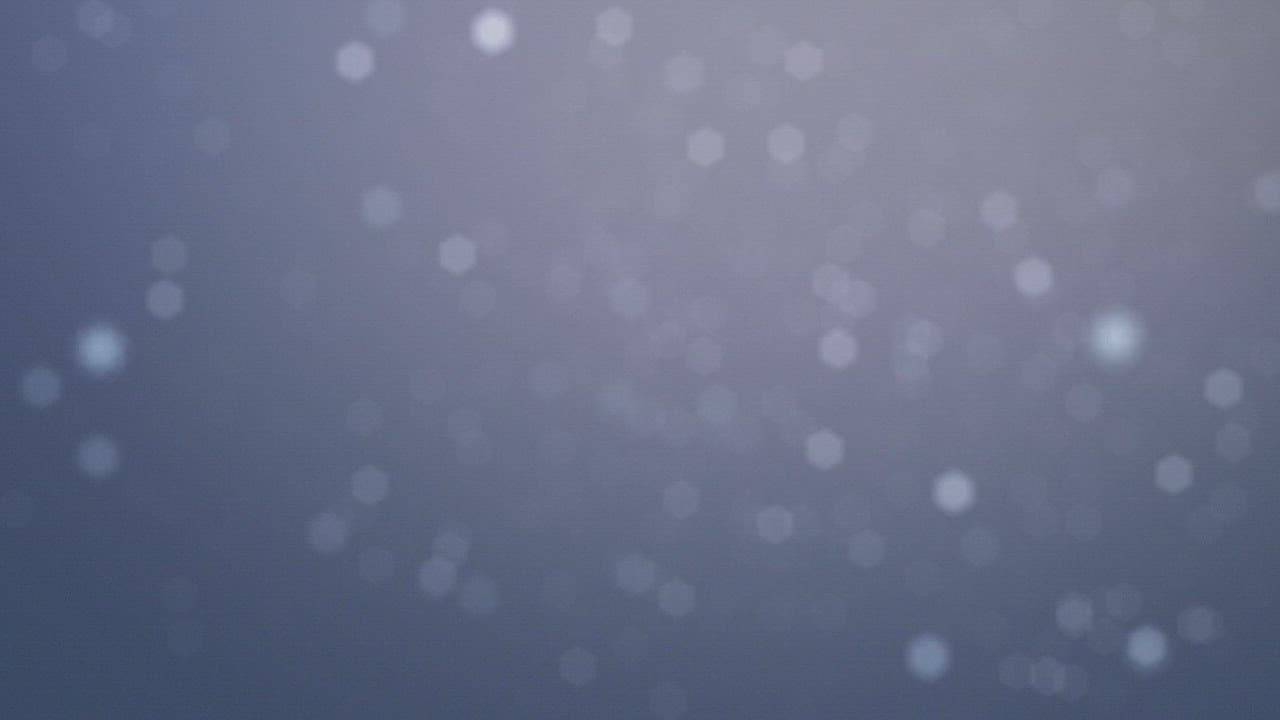 Ice crystal growing into a six-pointed snowflake